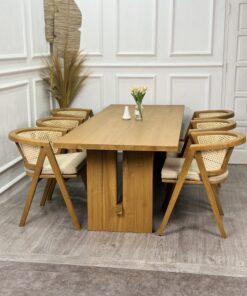 Alenong Cane Dining Set 5