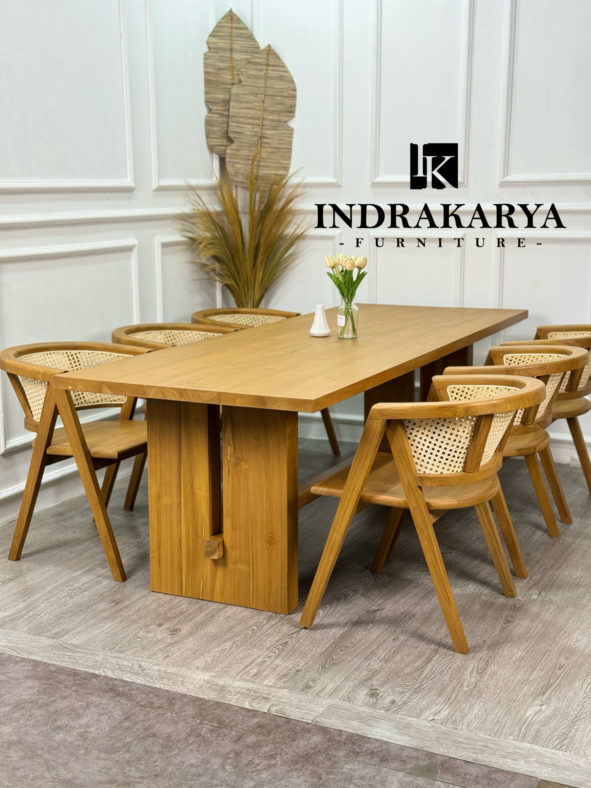 Alenong Cane Dining Set