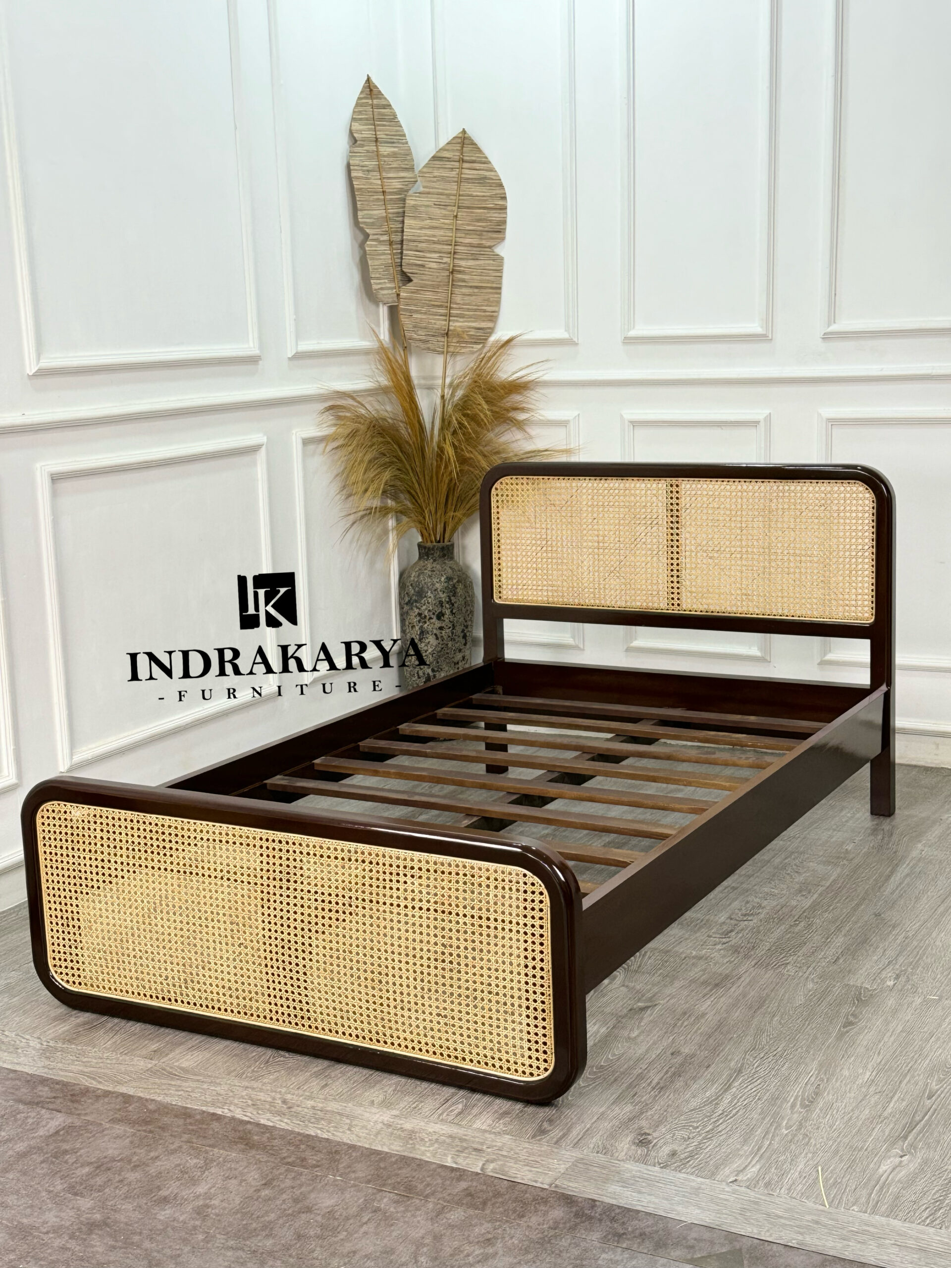 Angelia Cane Bed Frame -2