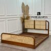 Aurora Rattan Platform Bed