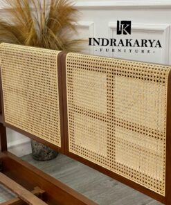 Aurora Rattan Platform Bed 4