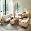 Bali Coastal Rattan Living Set