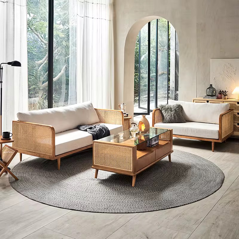 Bali Coastal Rattan Living Set -2