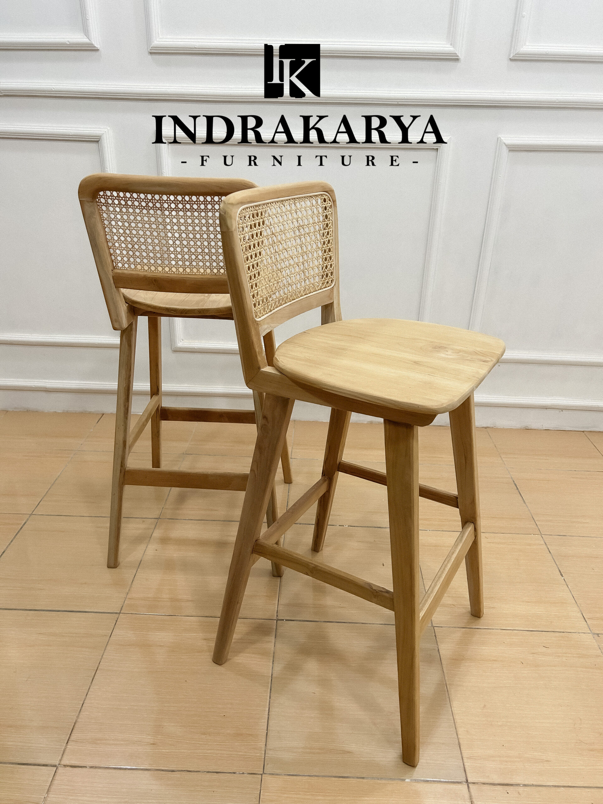 Bilbelo Cane Bar Chairs -2