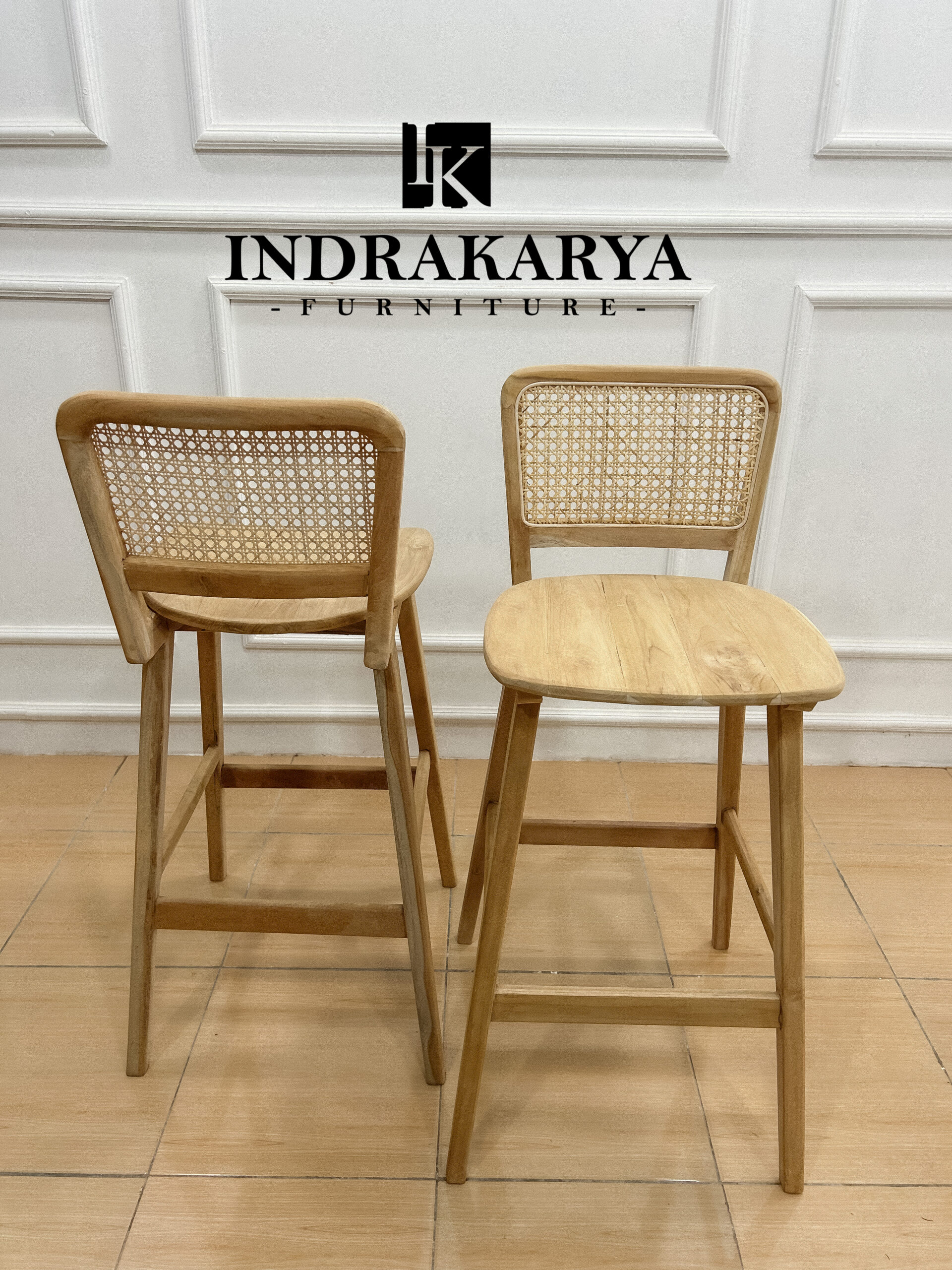 Bilbelo Cane Bar Chairs 3