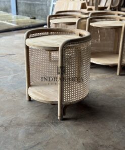 Bohlam Rattan Side Table -2