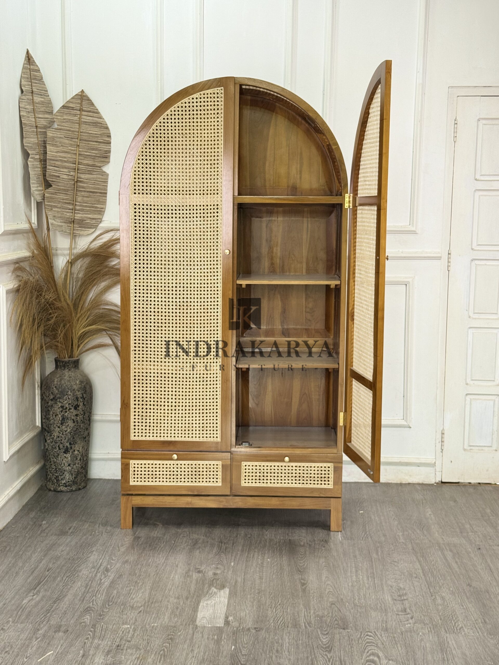 Canggu Arch Cane Wardrobe 4