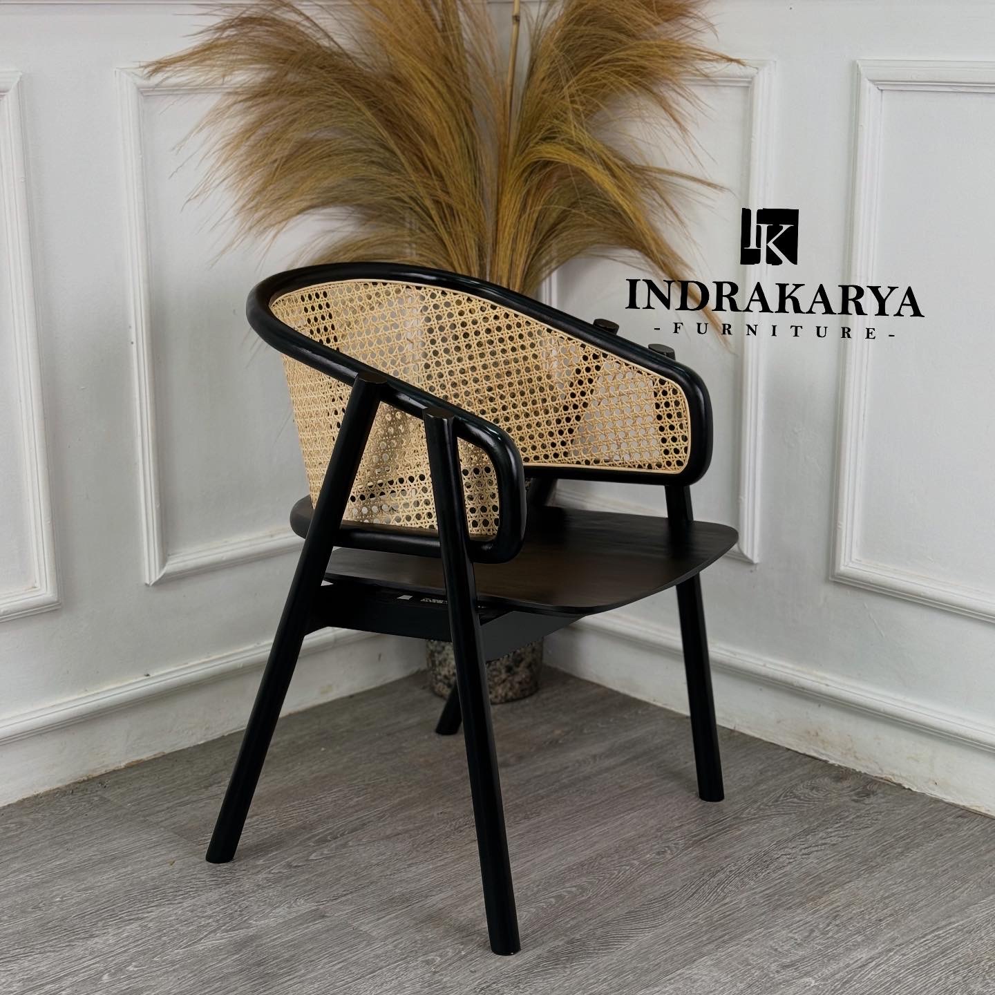 Cleopatra Cane Arm Chairs 3