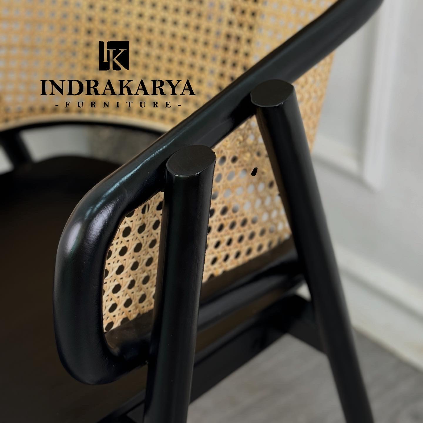Cleopatra Cane Arm Chairs 5