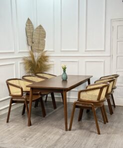 Cleopatra Cane Dining Set 3
