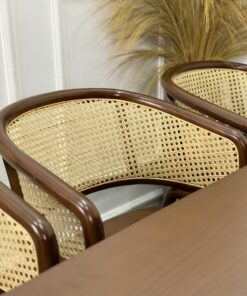 Cleopatra Cane Dining Set 4