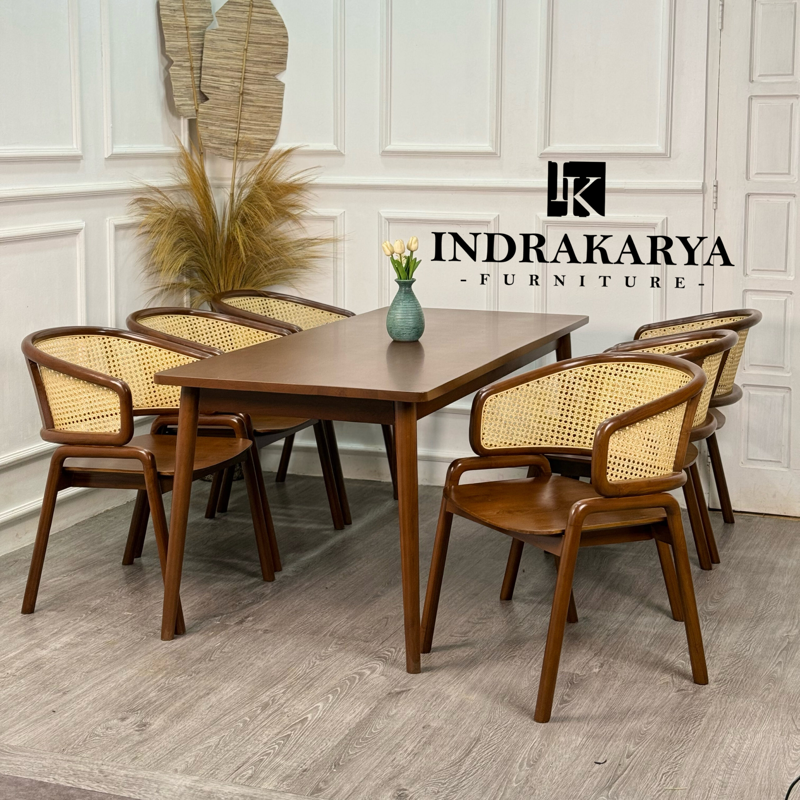 Cleopatra Cane Dining Set