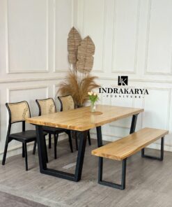 Dining Table Set Luwes Industrial