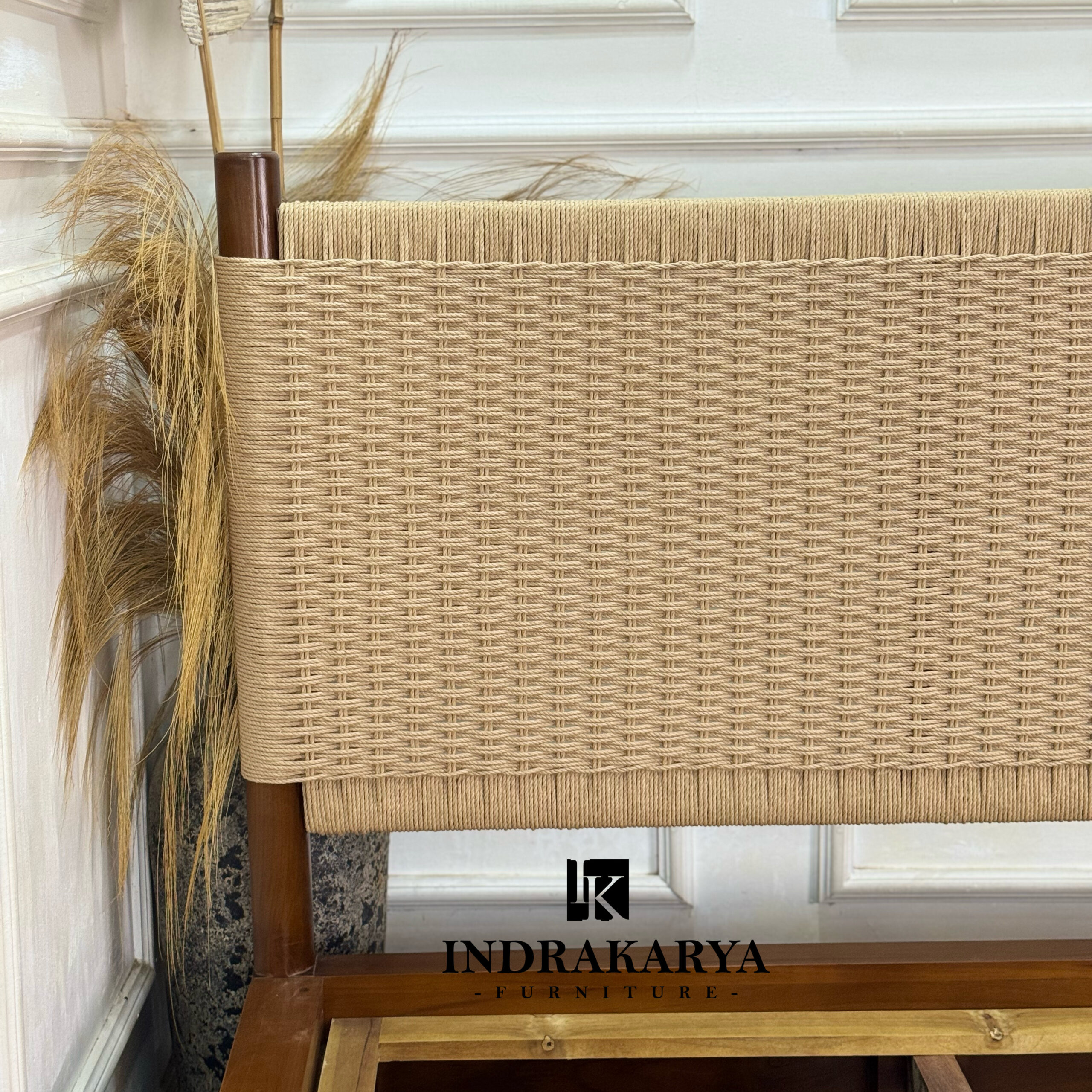 Handwoven Rope Bed Frame 4