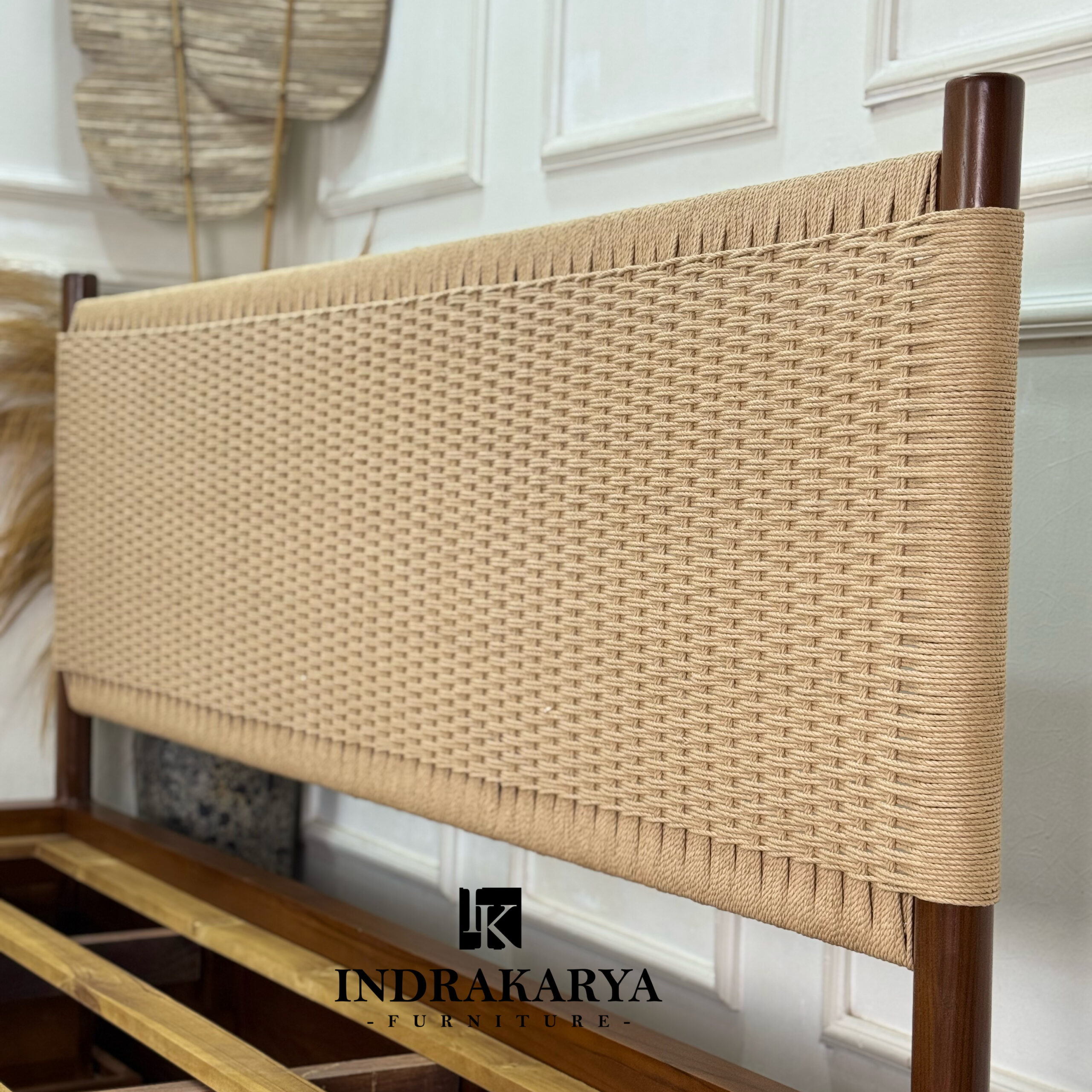 Handwoven Rope Bed Frame 5