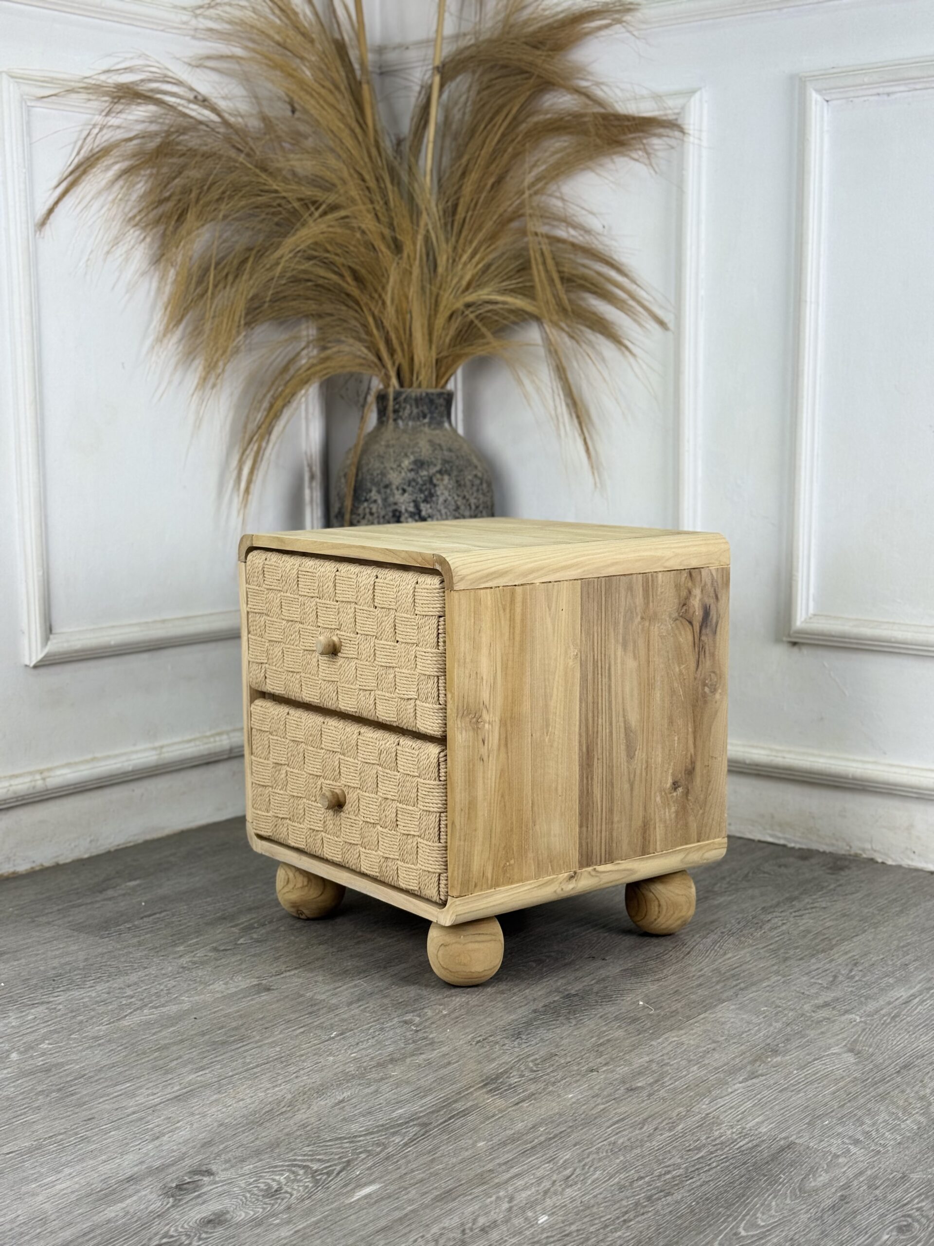 Harper Woven Rope Side Table 3