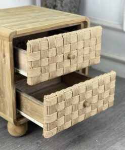 Harper Woven Rope Side Table 4