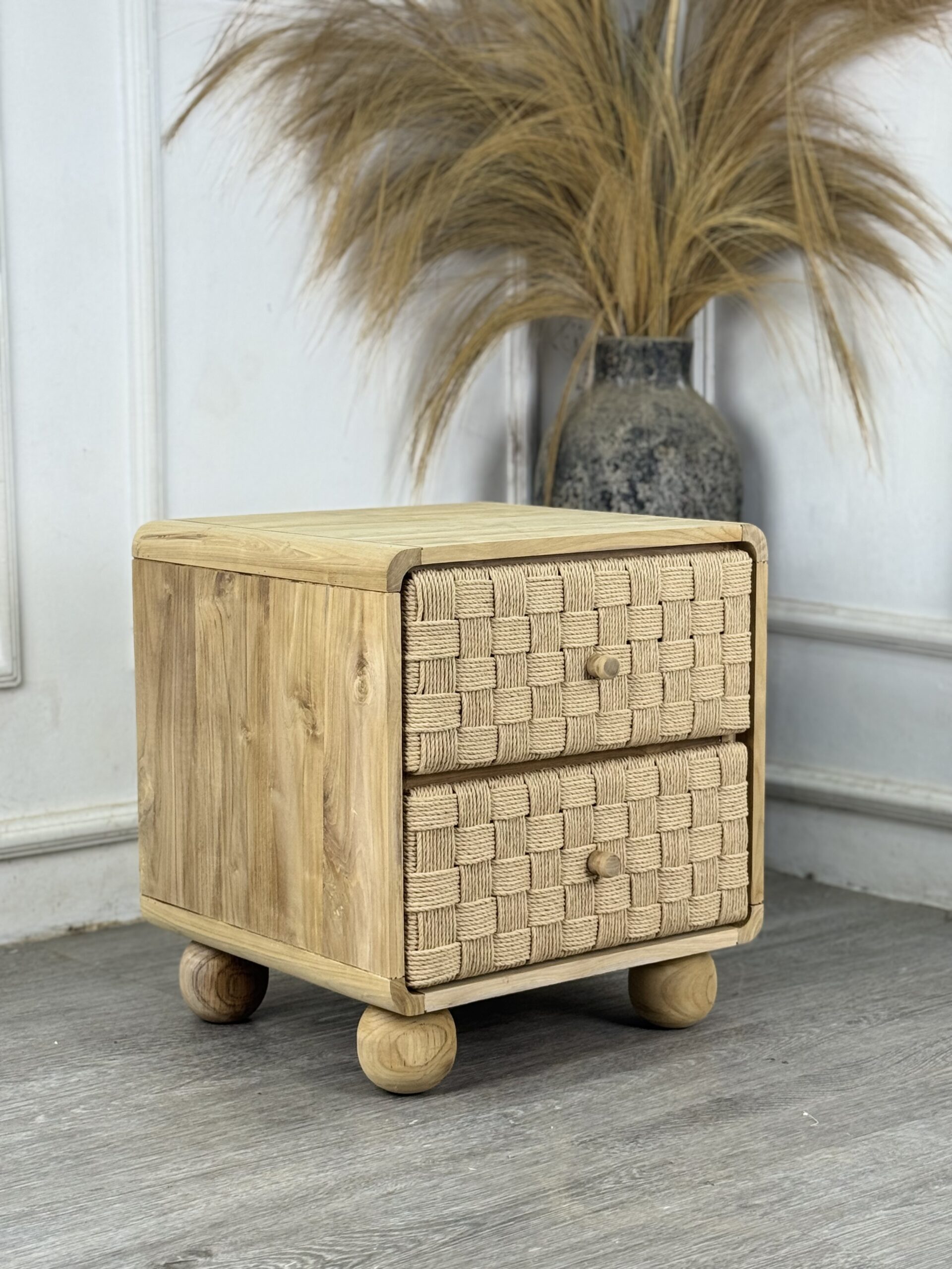 Harper Woven Rope Side Table