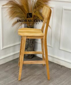 Haven Teak Bar Chair -2