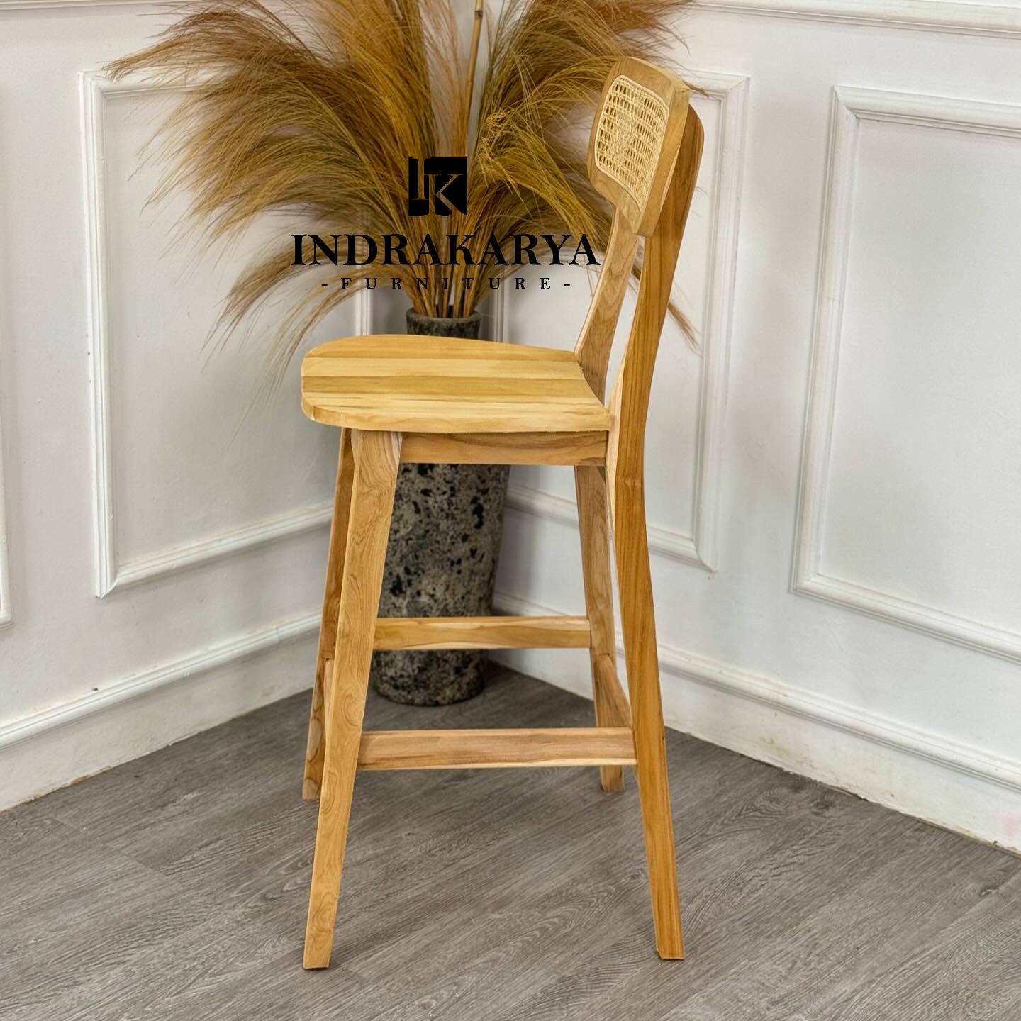 Haven Teak Bar Chair -2