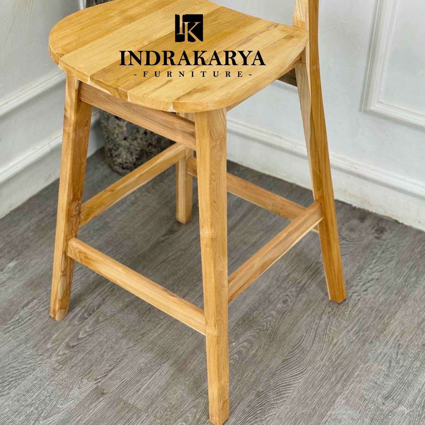 Haven Teak Bar Chair 4