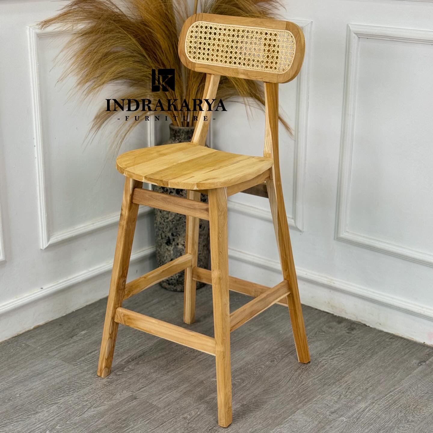 Haven Teak Bar Chair