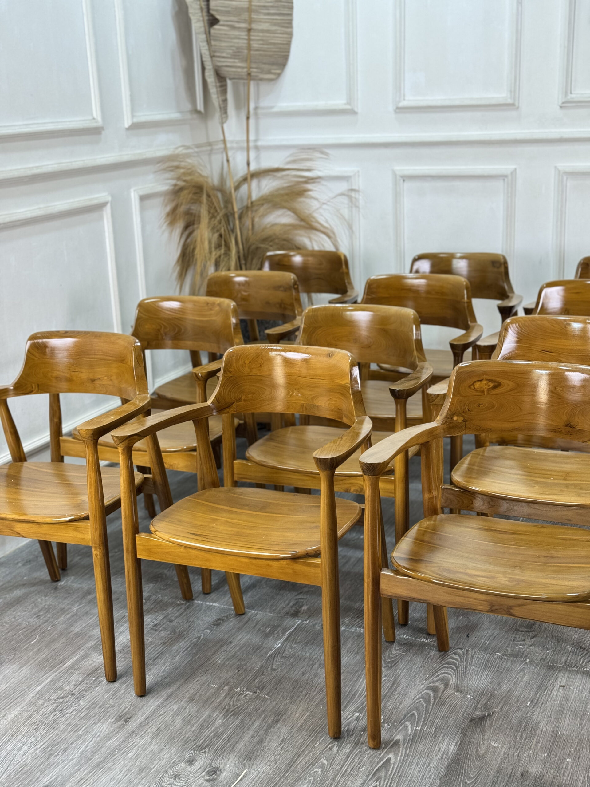 Hiroshima Teak Wood Chair Natural