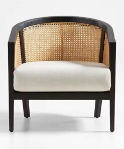 Huncback Cane Lounge Chair -2