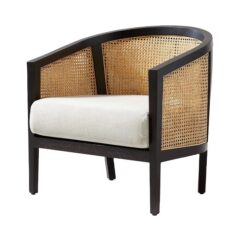 Huncback Cane Lounge Chair