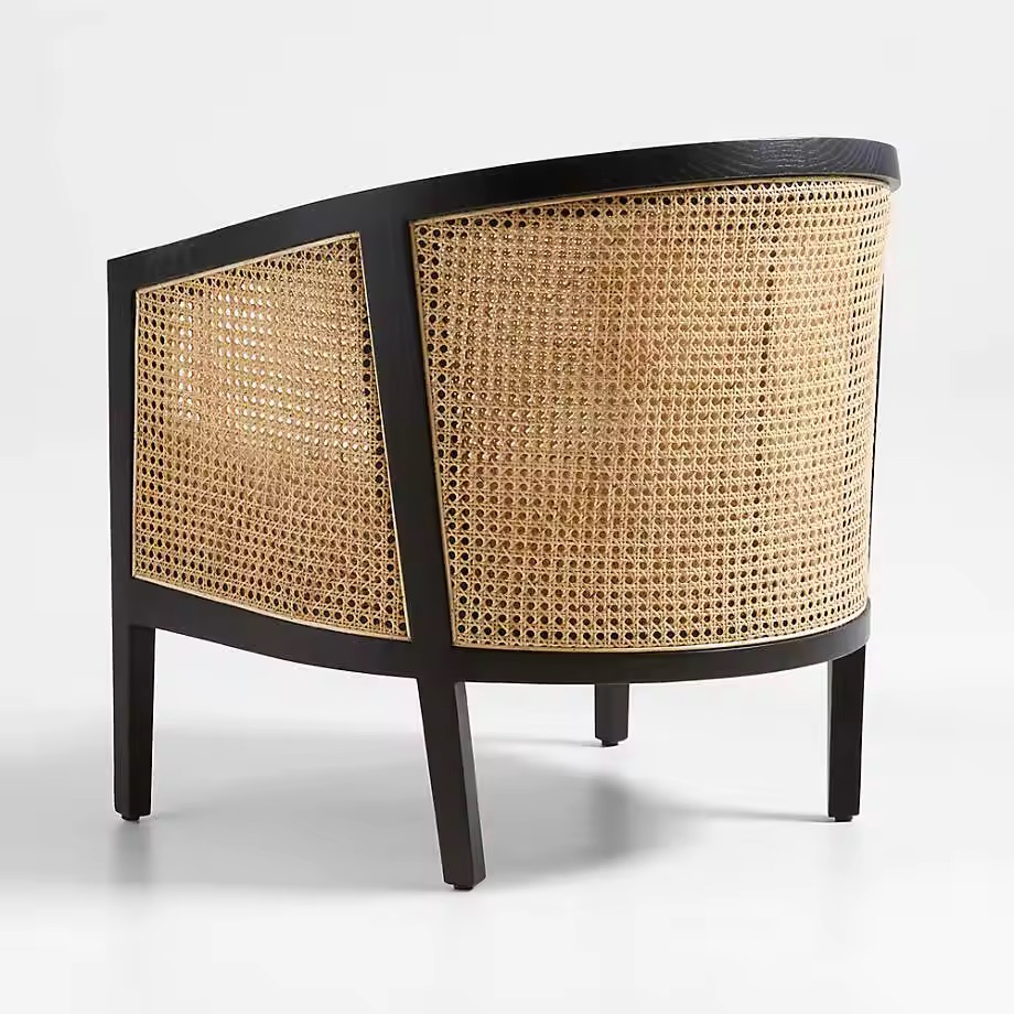 Huncback Cane Lounge Chair 3