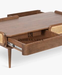 Imperial Cane Coffe Table -2