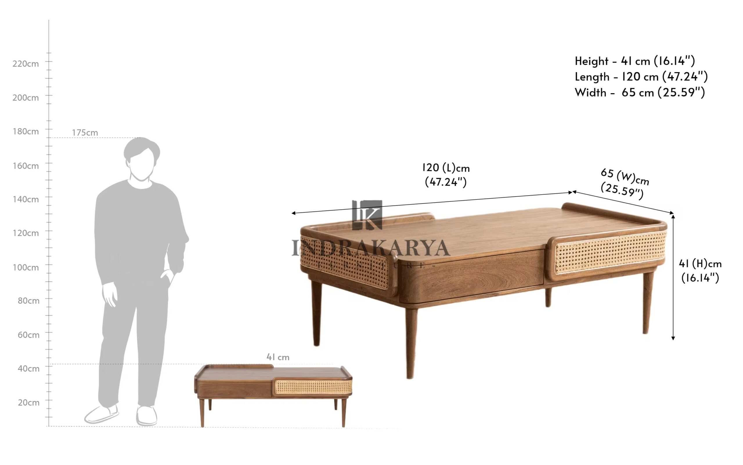 Imperial Cane Coffe Table 5