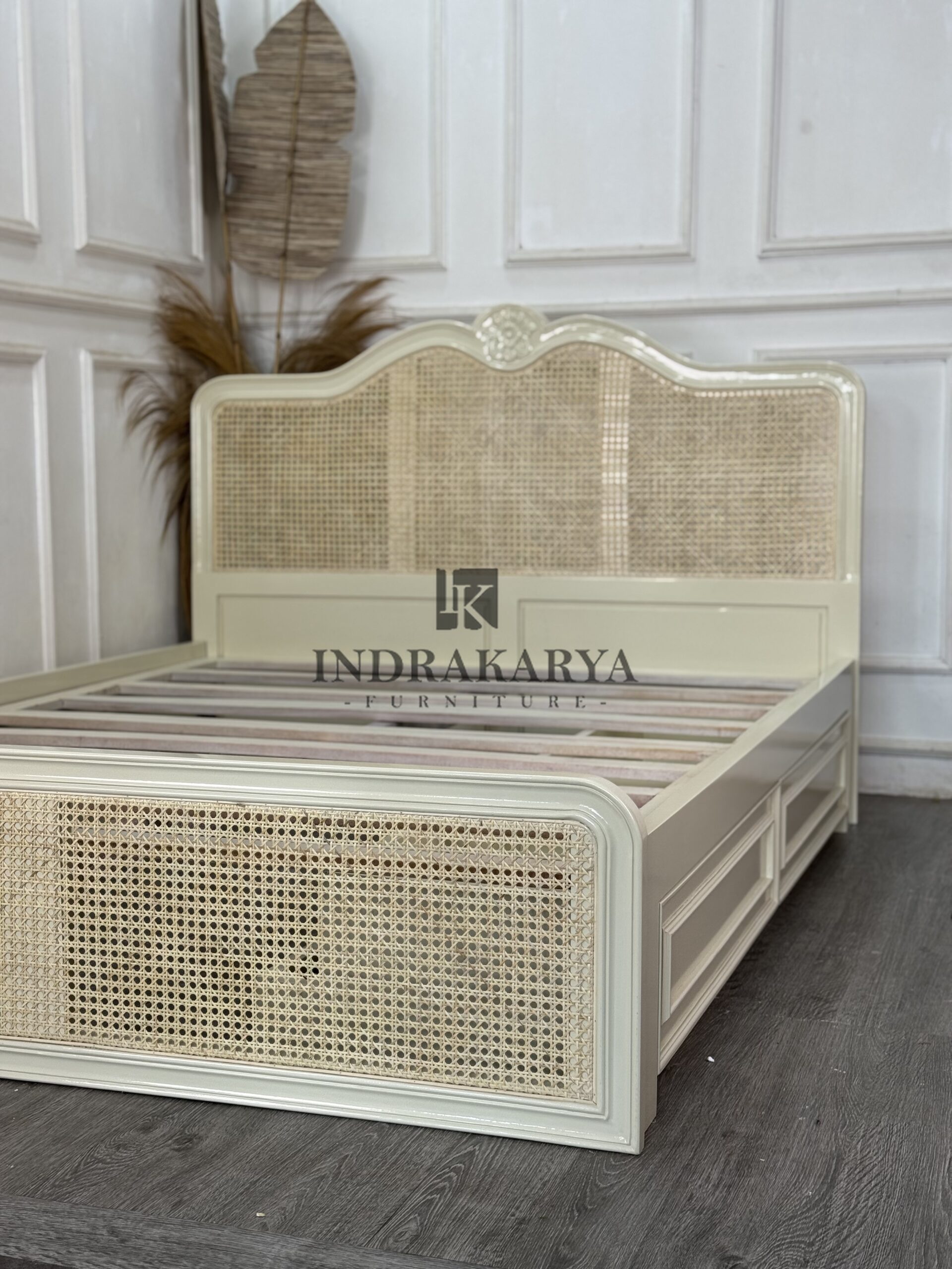 Indiana Rattan Bed Frame -2