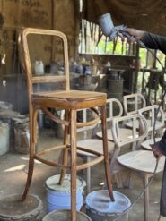 Industrial Polyurethane Spraying For Outdoor Wicker Furniture Manufacturers