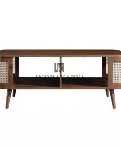 Lattice Rattan Coffe Table -2