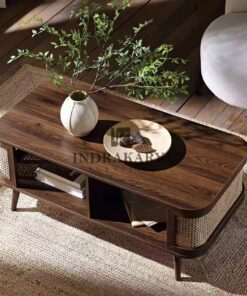Lattice Rattan Coffe Table 4