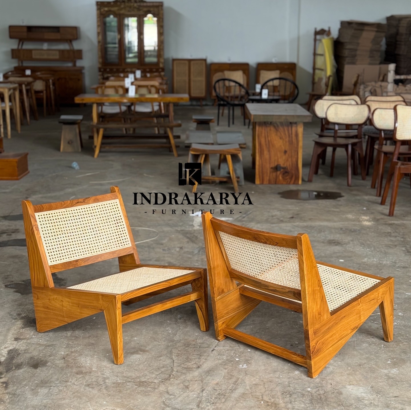 Lazy Shape N Rattan Lounge Chair 3