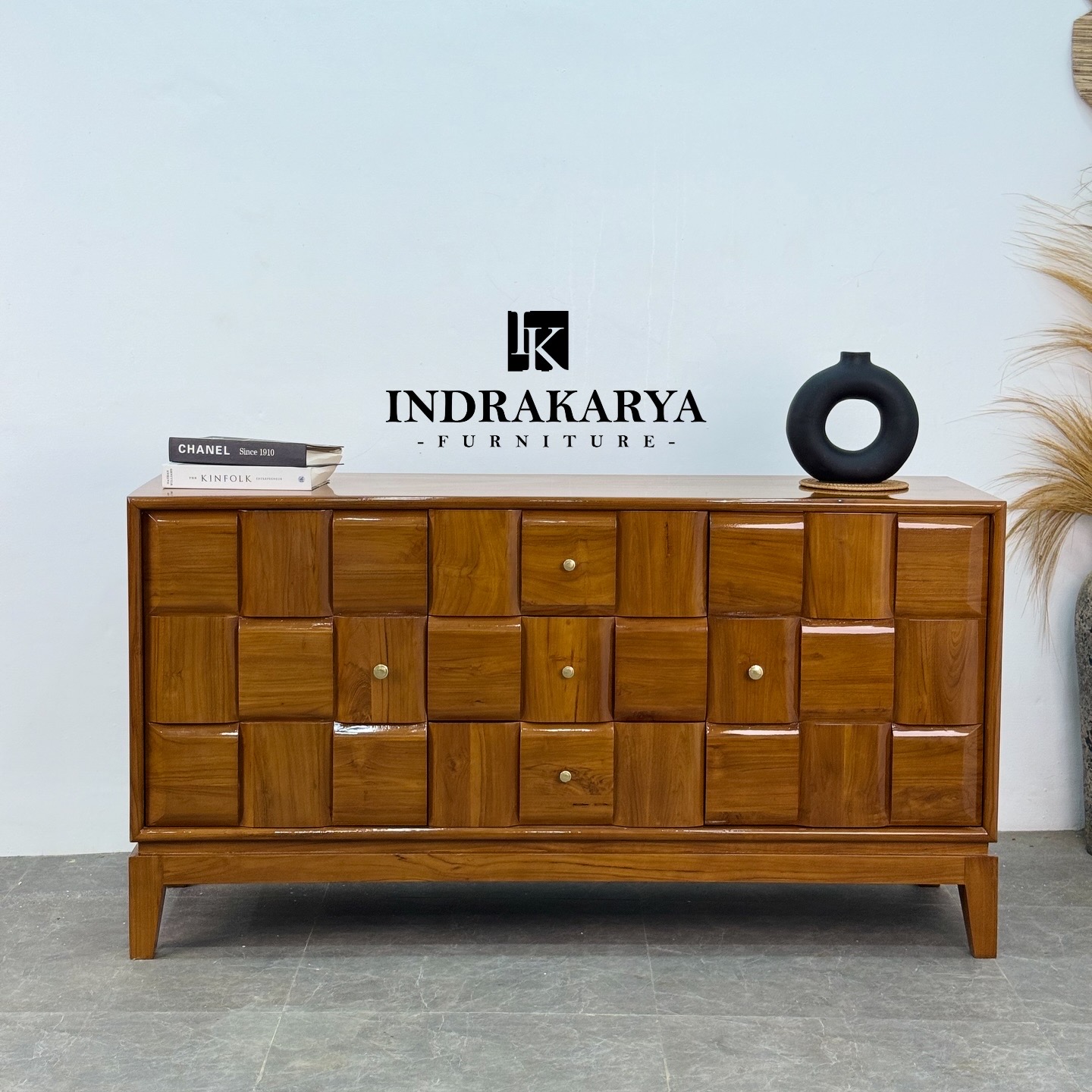 Lego Teak Tv Cabinet -2