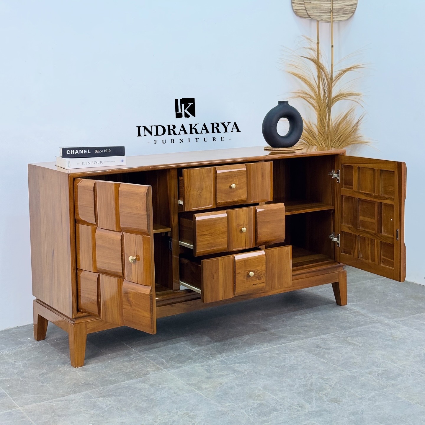 Lego Teak Tv Cabinet 3