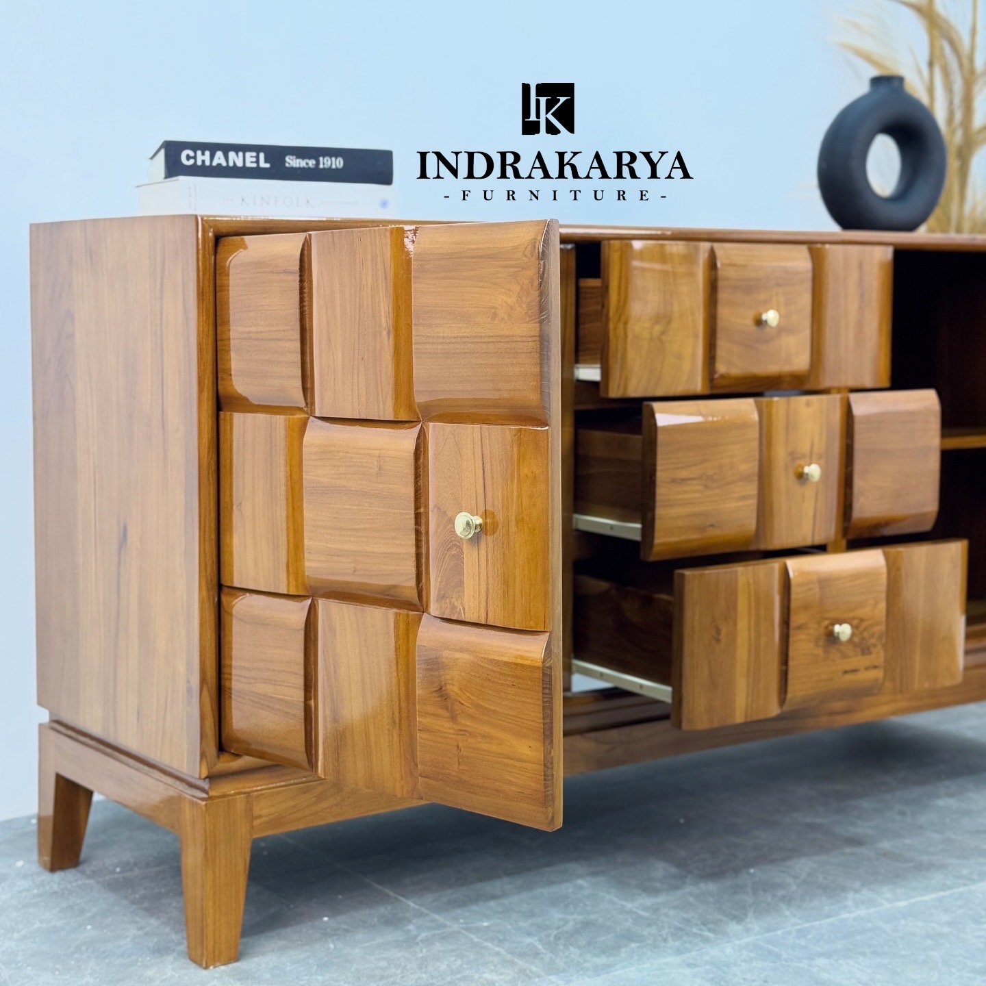 Lego Teak Tv Cabinet 4