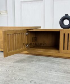 Linear Slat Tv Console 4