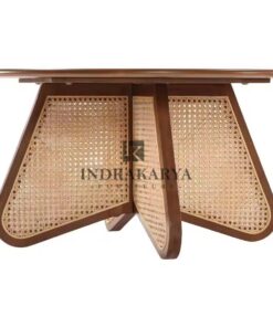 Lintang Round Cane Coffe Table 3
