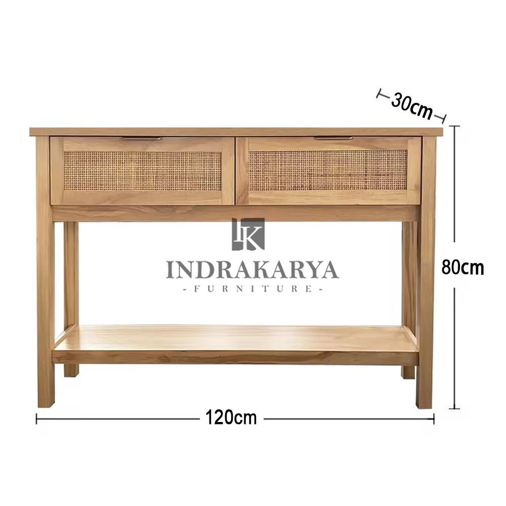 Minora Teak Console Table -2