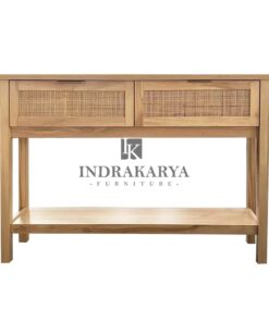 Minora Teak Console Table
