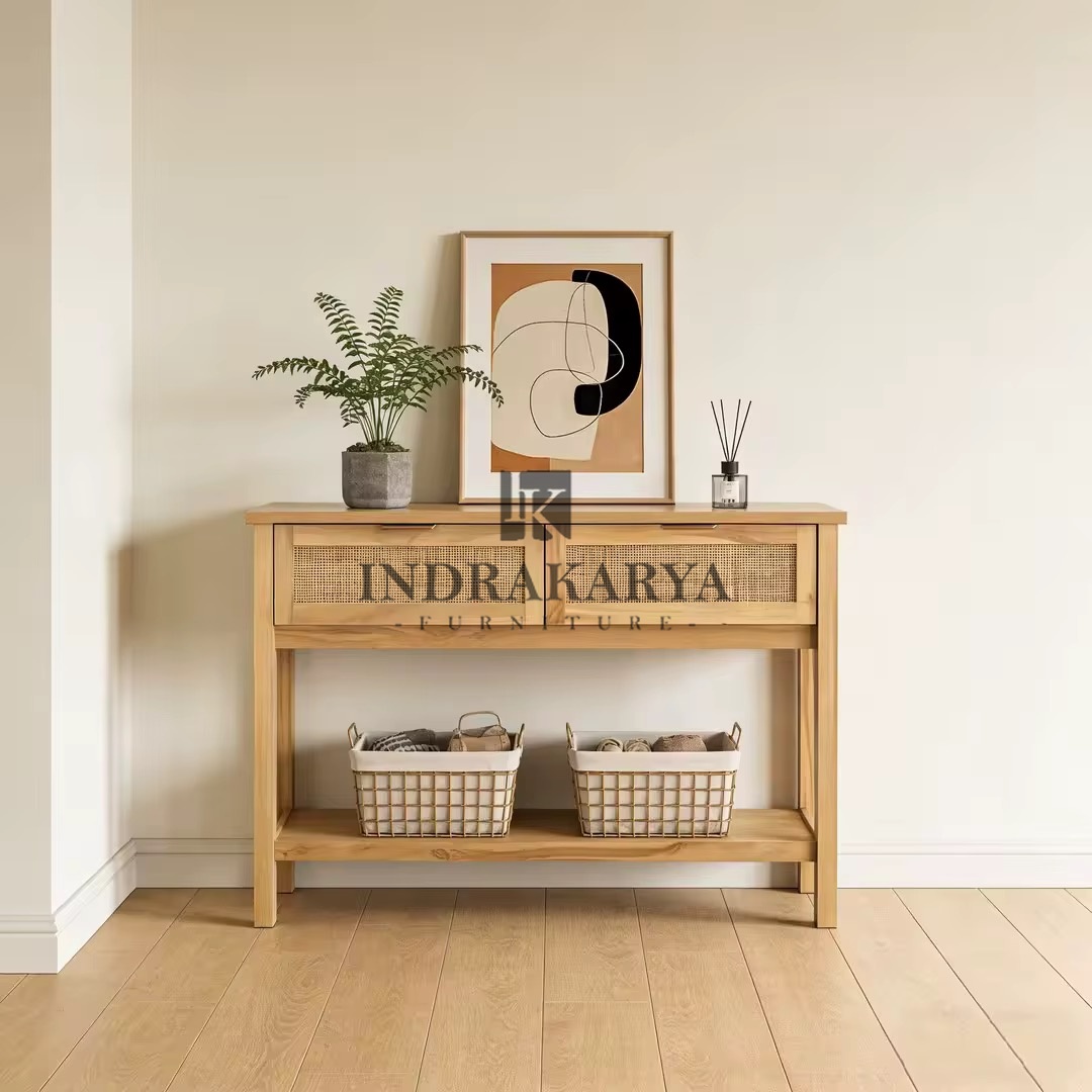 Minora Teak Console Table 4