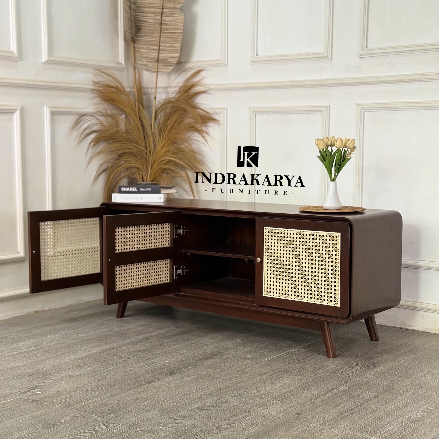 Nara Rattan Tv Console 3