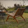 Oslo Woven Pandan Lounge Chair