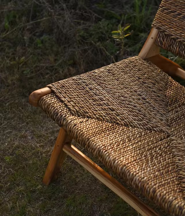Oslo Woven Pandan Lounge Chair -2