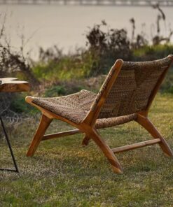 Oslo Woven Pandan Lounge Chair