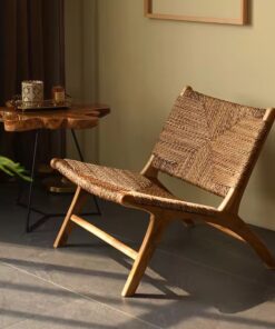 Oslo Woven Pandan Lounge Chair 3
